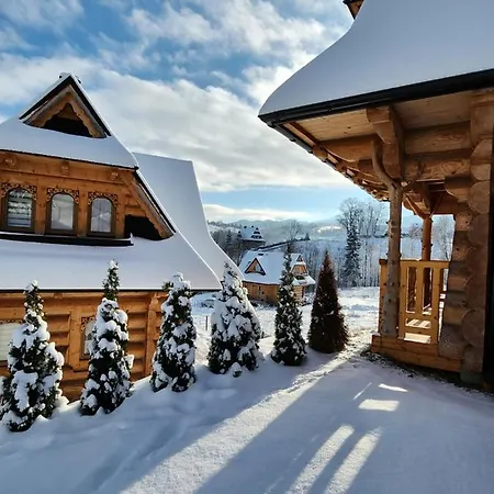 Goralska Chatka 2 Highland Cottage - Split Ac, Jacuzzi, Sauna, Private Parking, Mountains View, Garden, Zakopane Exterior photo