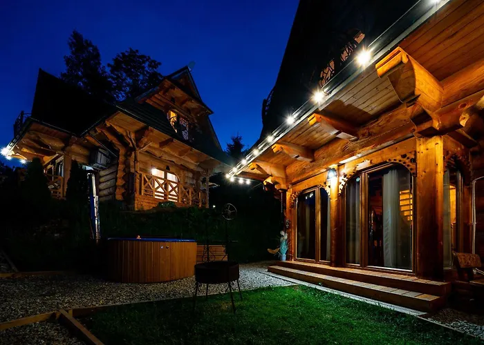 Goralska Chatka 2 Highland Cottage - Split Ac, Jacuzzi, Sauna, Private Parking, Mountains View, Garden, Zakopane