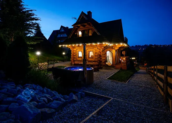 Goralska Chatka 2 Highland Cottage - Split Ac, Jacuzzi, Sauna, Private Parking, Mountains View, Garden, Zakopane