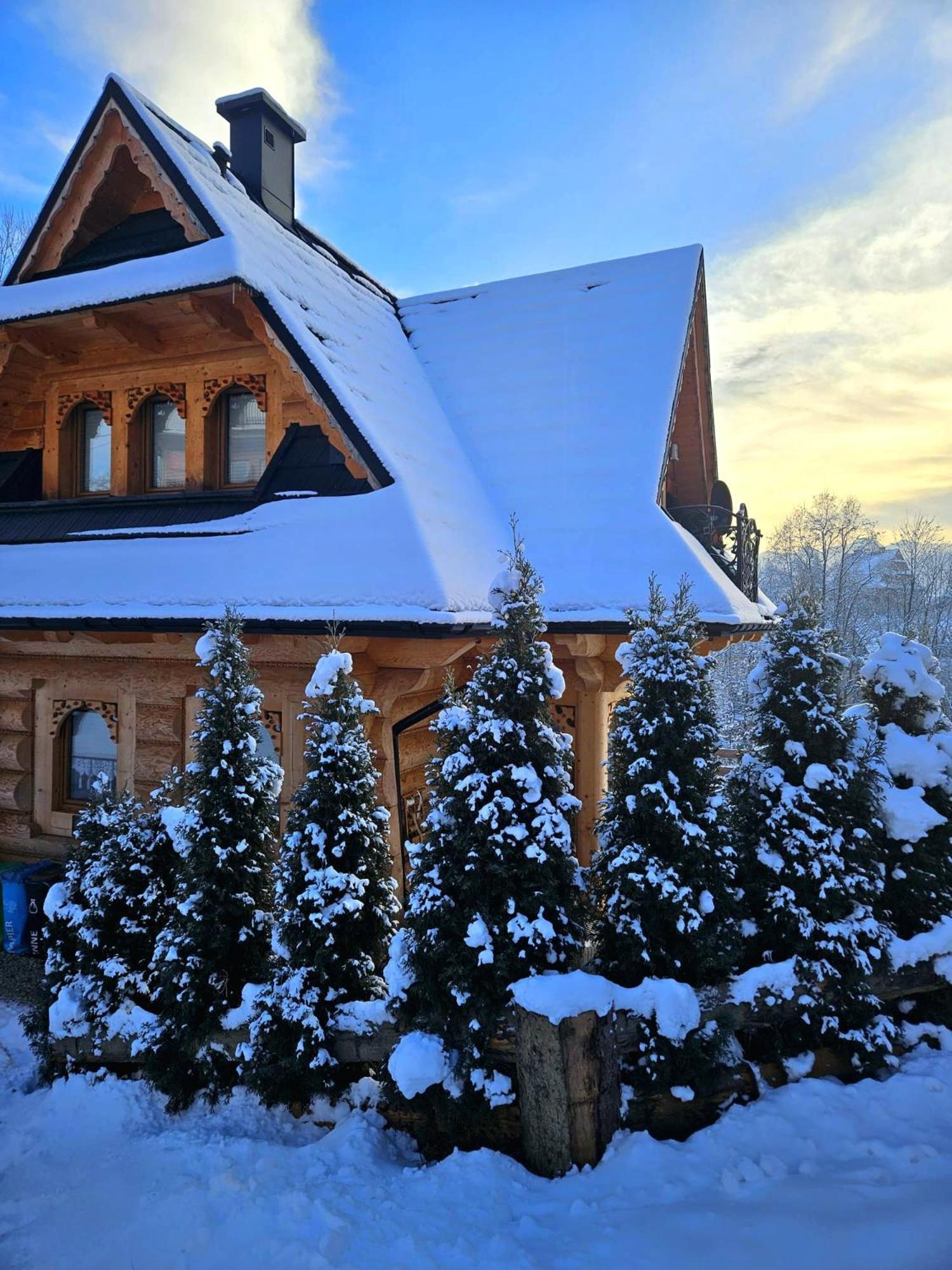 Góralska Chatka w Zakopanem Domek alpejski